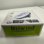 Briwind LED Waterproof Tent Fan Camping Lamp for Tents Portable USB Charging Fan Light Hiking Lamp